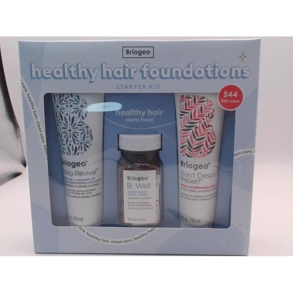 Briogeo - Healthy Hair Foundations Set - BRANS MEW IN BOX
